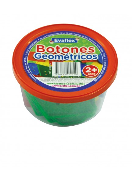Botones Geométricos Evaflex