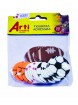 FIGURITAS ADHESIVAS ARTI - PELOTAS DEPOR X 20 UND