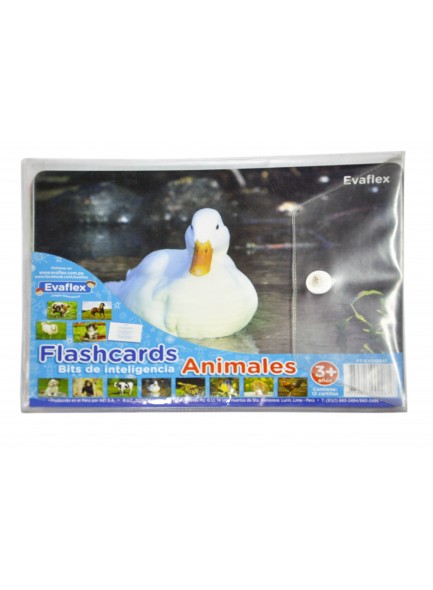 FLASHCARD ANIMALES - EVAFLEX