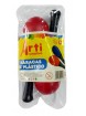 Maracas de plástico