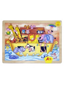 ROMPECABEZA ARTI - EL ARCA DE NOE X 48 PZAS (MADERA)