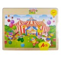 ROMPECABEZA ARTI - EL CIRCUS X 20 PZAS (MADERA)